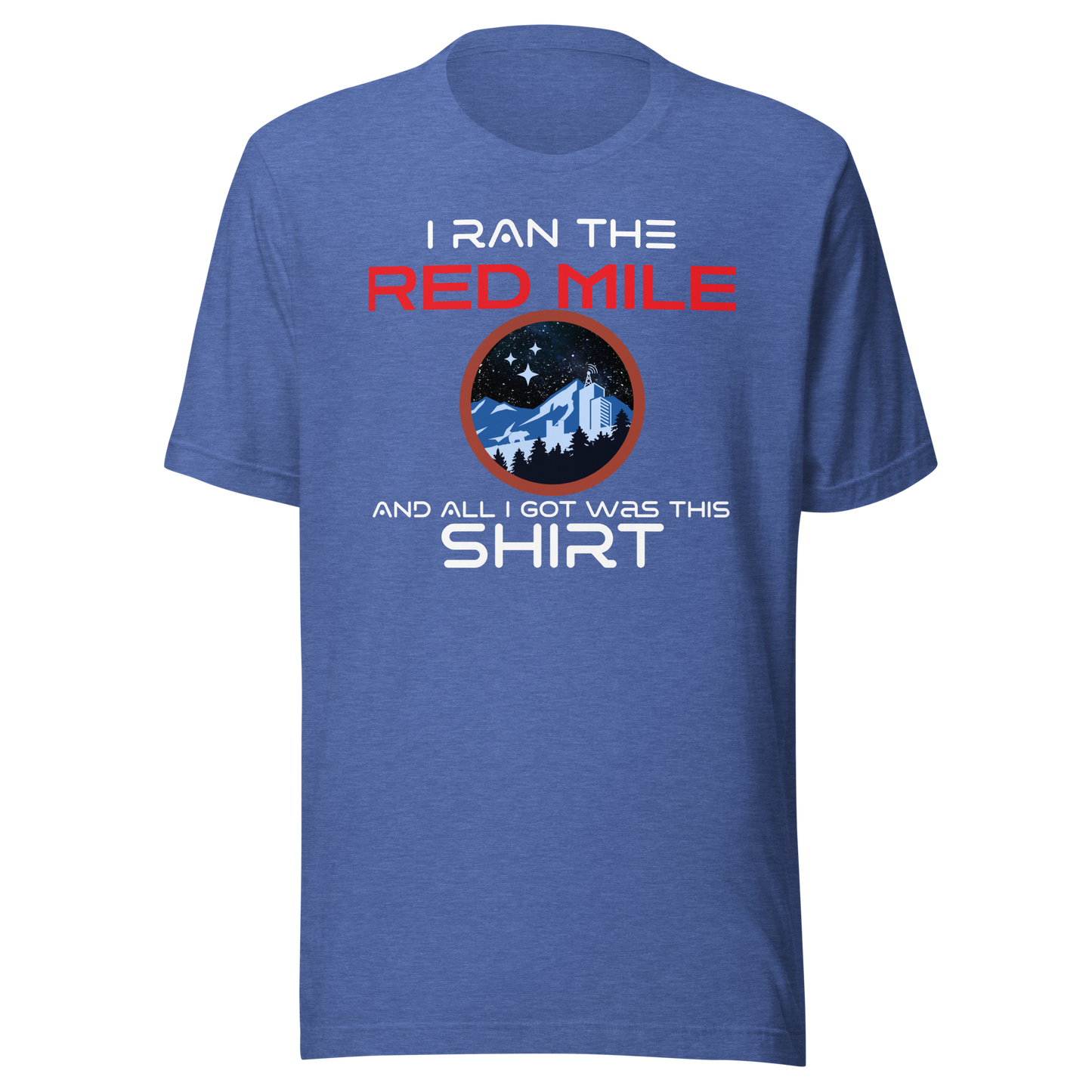 Unisex Short-Sleeve Top: Red Mile Winner