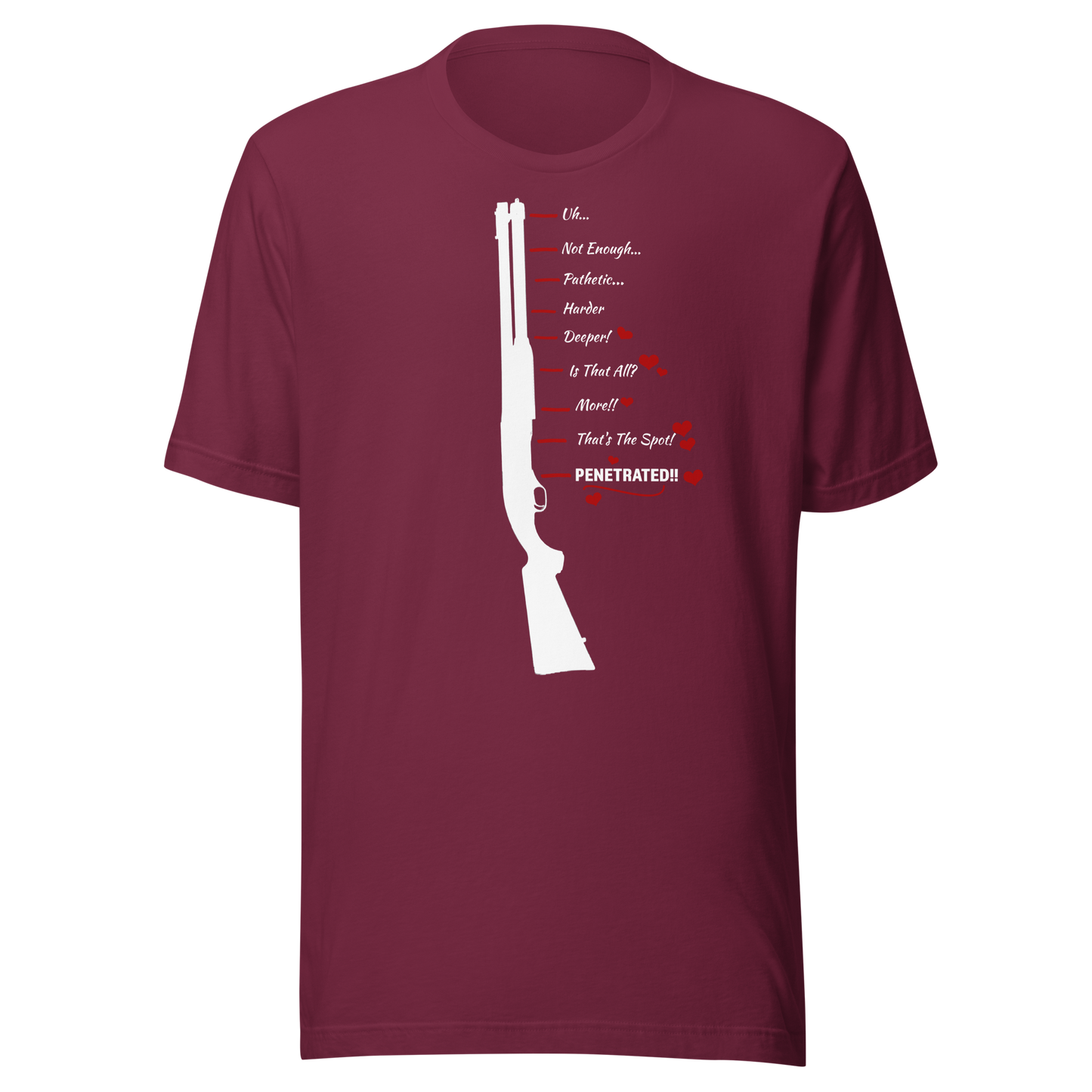 Unisex Short-Sleeve Top: Deepthroat
