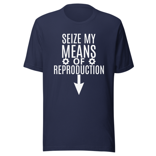 Unisex Short-Sleeve Top: Grab 'Em By The Means