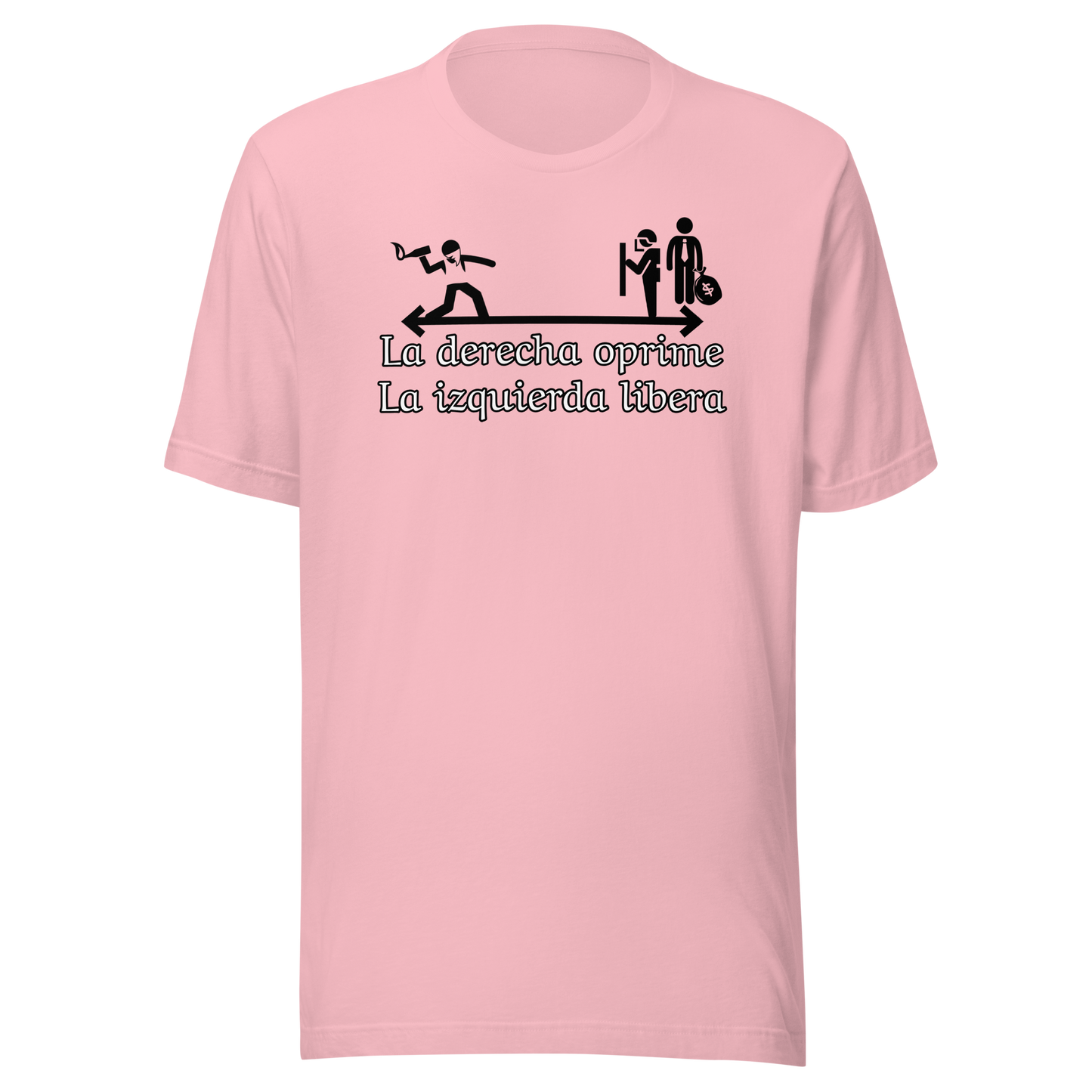Unisex Short-Sleeve Top: Righty Tighty, Lefty Loosey