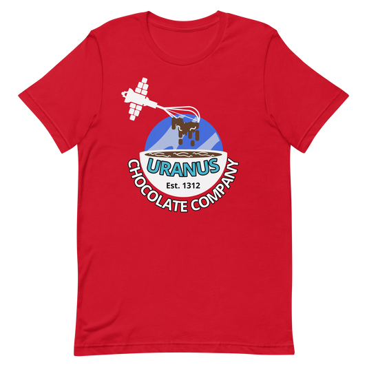 Unisex Short-Sleeve Top: Uranus Chocolate Company