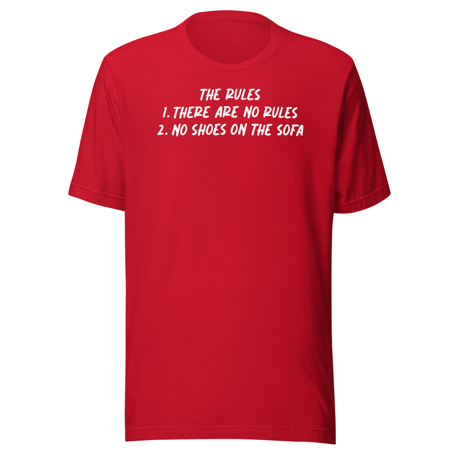 Unisex Short-Sleeve Top: Da Rulez