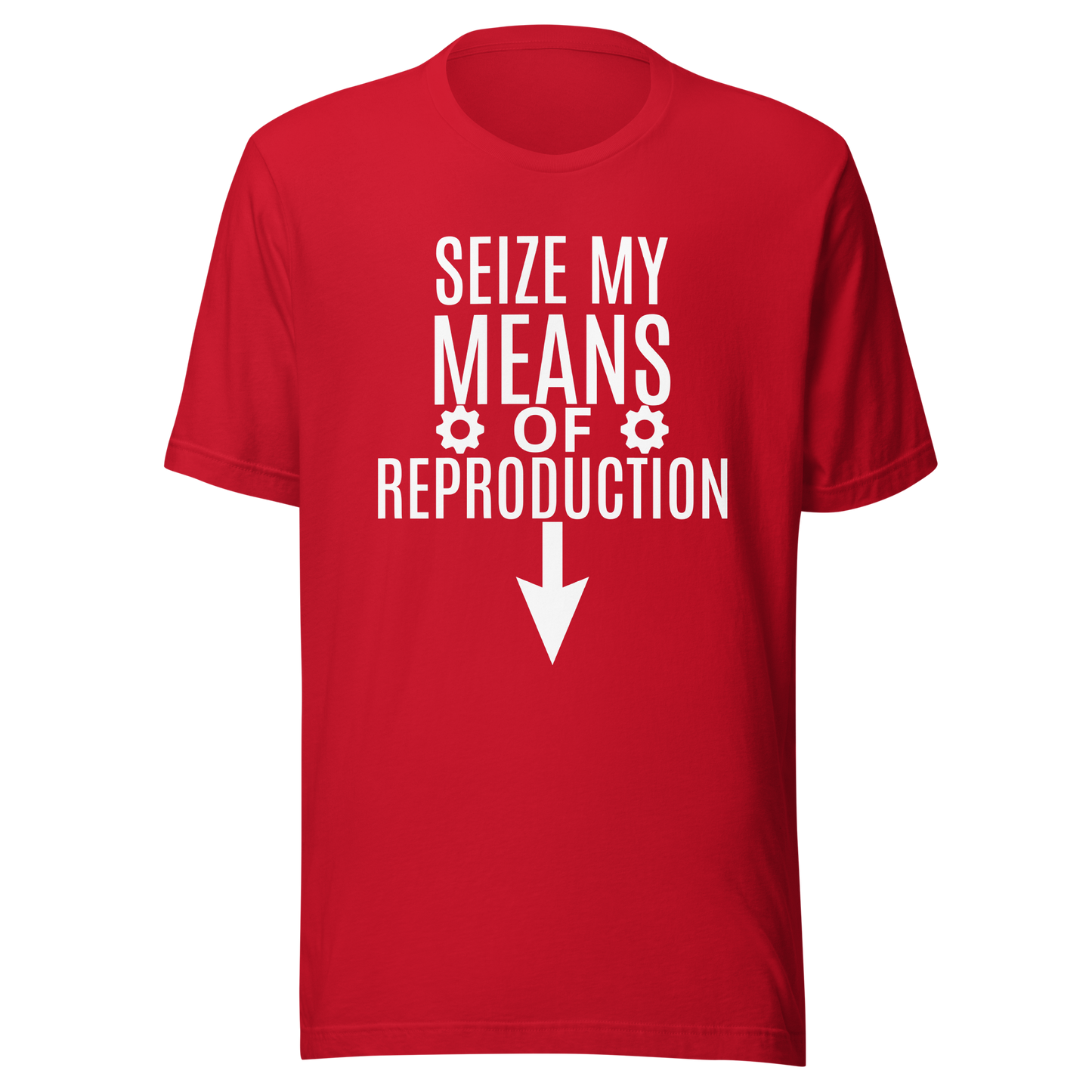 Unisex Short-Sleeve Top: Grab 'Em By The Means