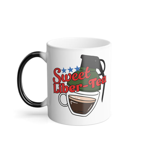 Drinkware: "Sweet Liber-Tea" Color-Changing Mug