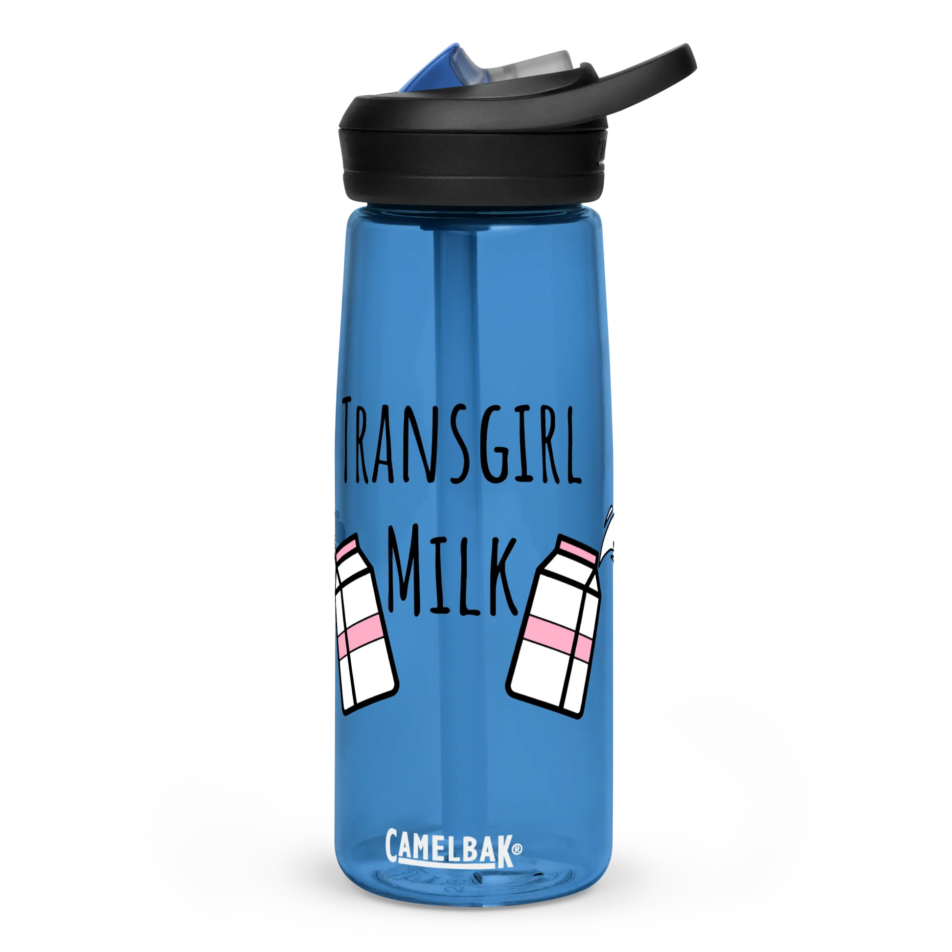 Drinkware: "Transgirl Milk" Bottle - Image #2