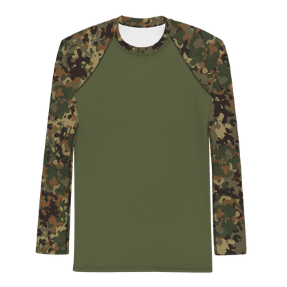 Men's Rashguard Top: Spectarn Pattern