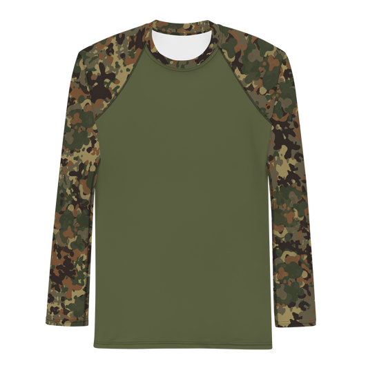 Men's Rashguard Top: Spectarn Pattern