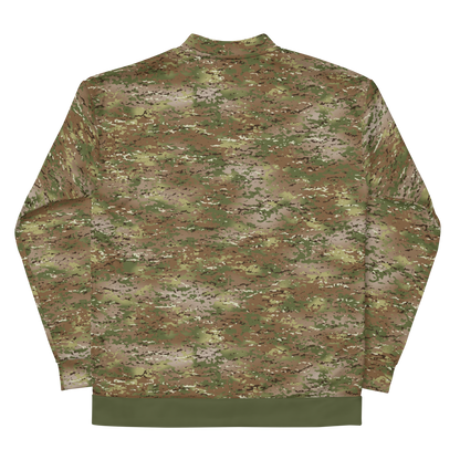 Unisex Bomber Top: Polycam Pattern