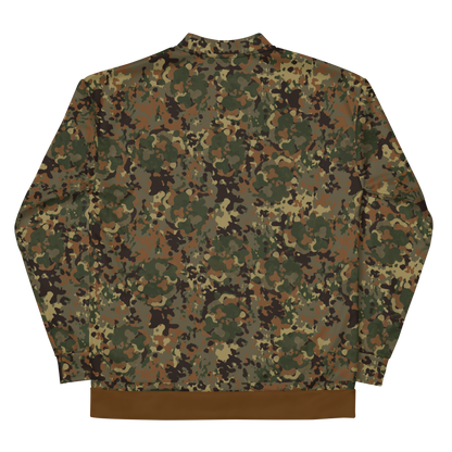 Unisex Bomber Top: Spectarn Pattern