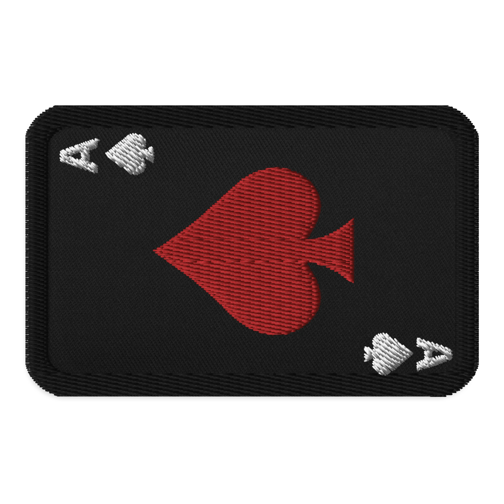 Artsy Patches: Ace of Spades - Red Pawn Shop
