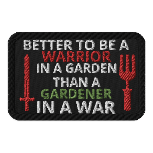 Artsy Patches: Armed Gardener - Red Pawn Shop