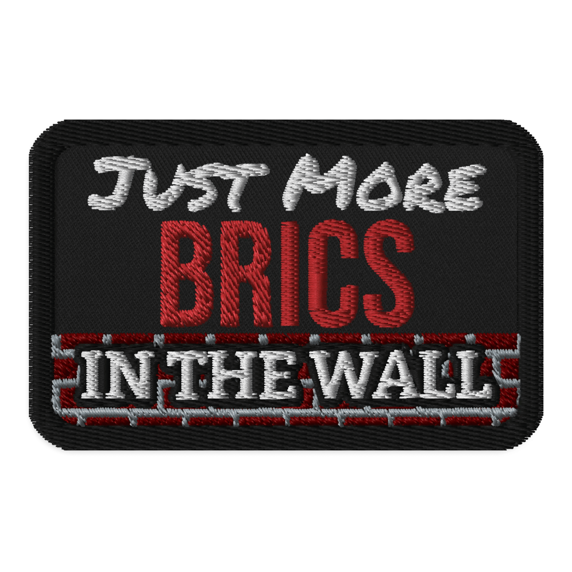 Artsy Patches: BRIC Wall - Red Pawn Shop