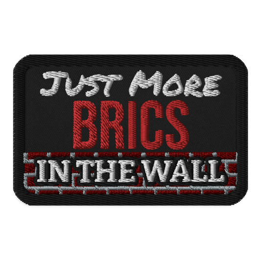 Artsy Patches: BRIC Wall - Red Pawn Shop