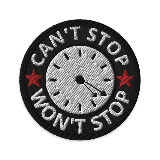 Artsy Patches: Can't Stop, Won't Stop - Red Pawn Shop