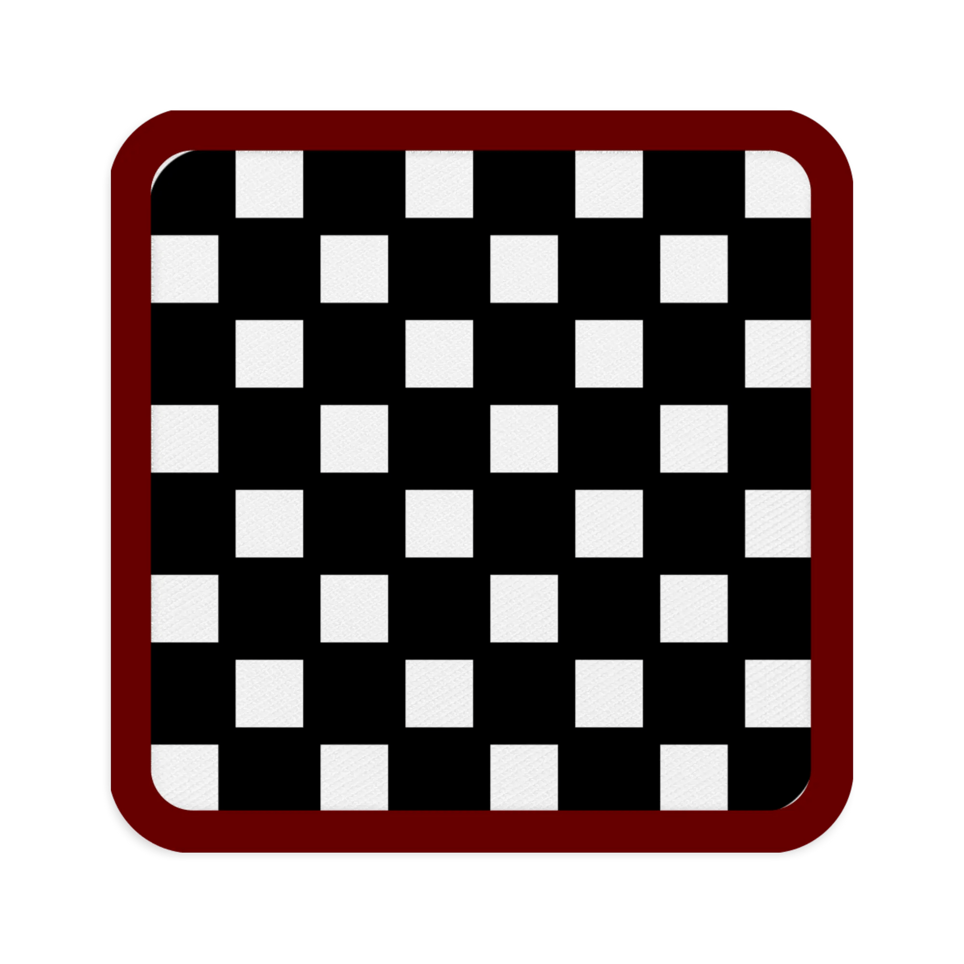 Artsy Patches: Chessboard - Red Pawn Shop