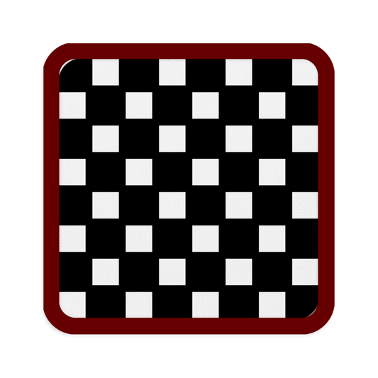 Artsy Patches: Chessboard - Red Pawn Shop