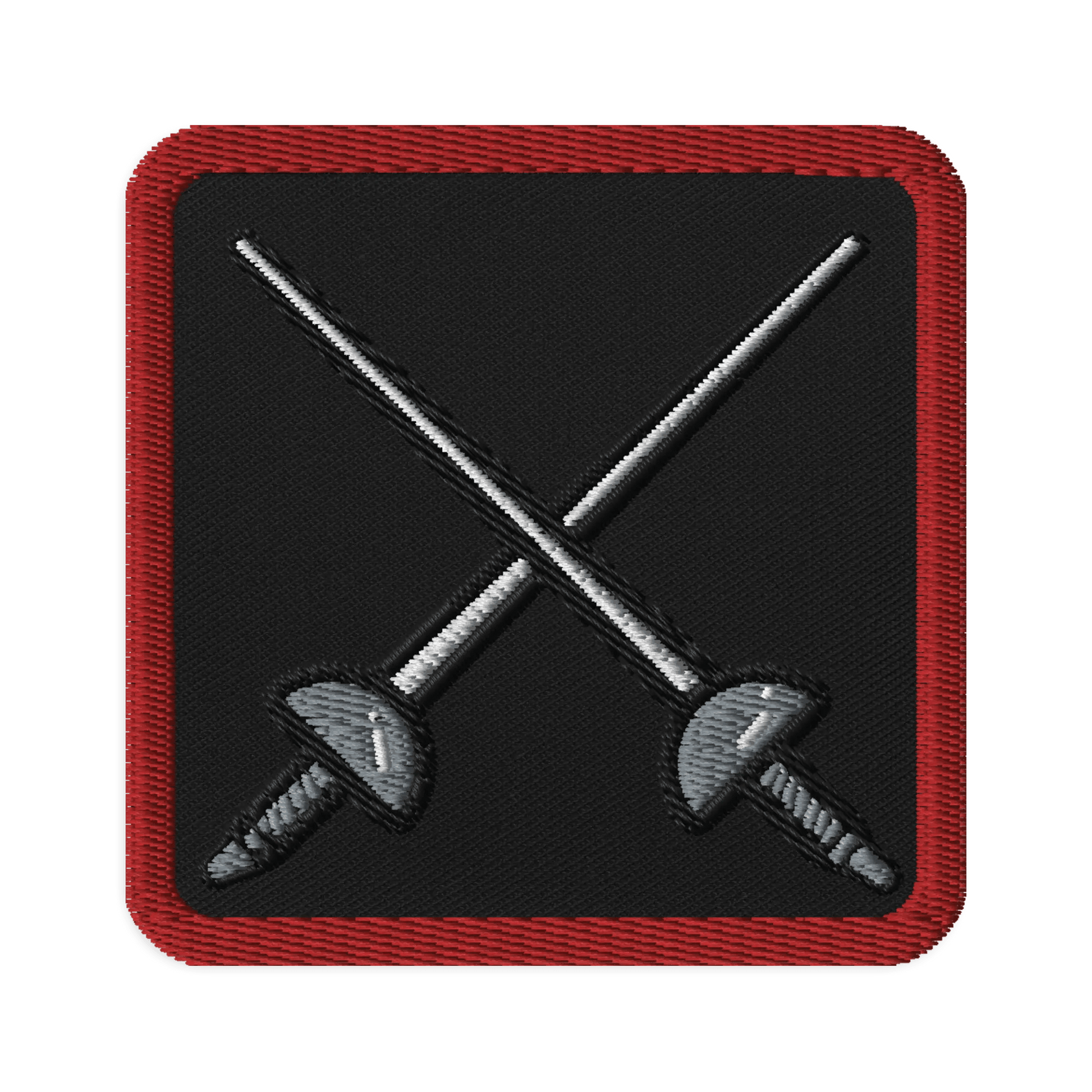 Artsy Patches: Crossed Swords - Red Pawn Shop