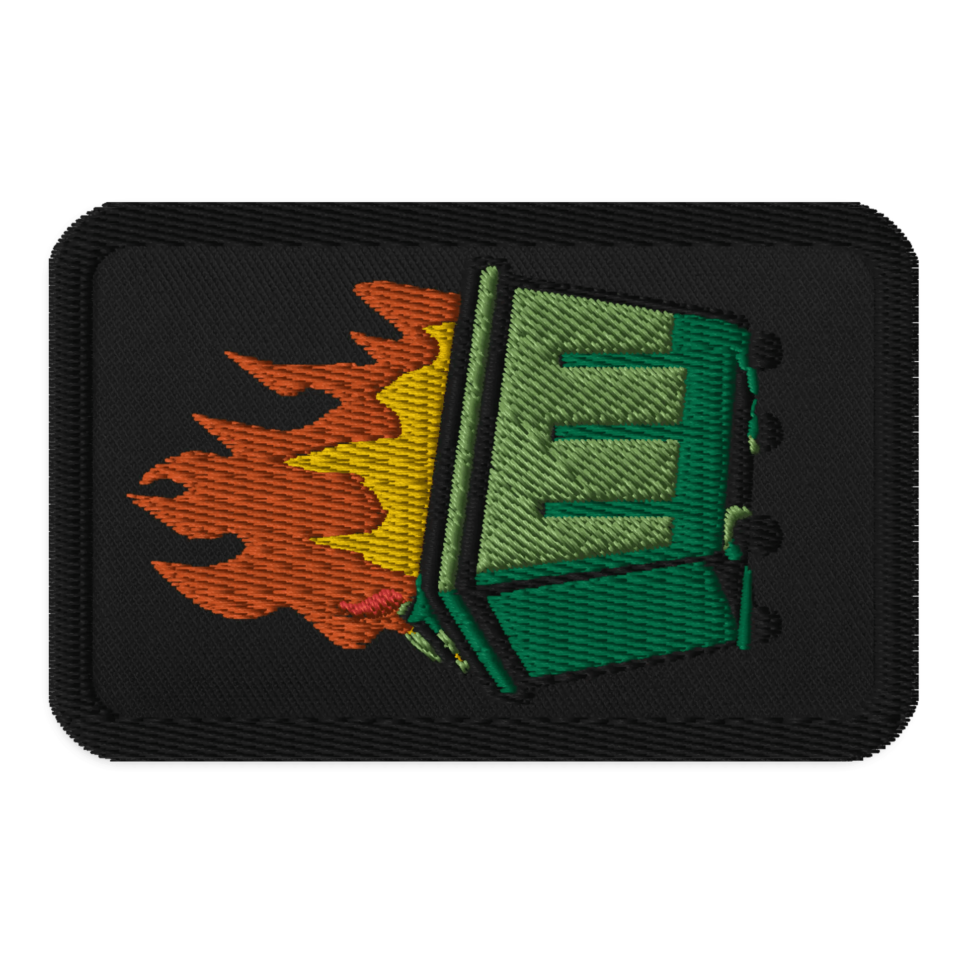 Artsy Patches: Dumpster Fire - Red Pawn Shop