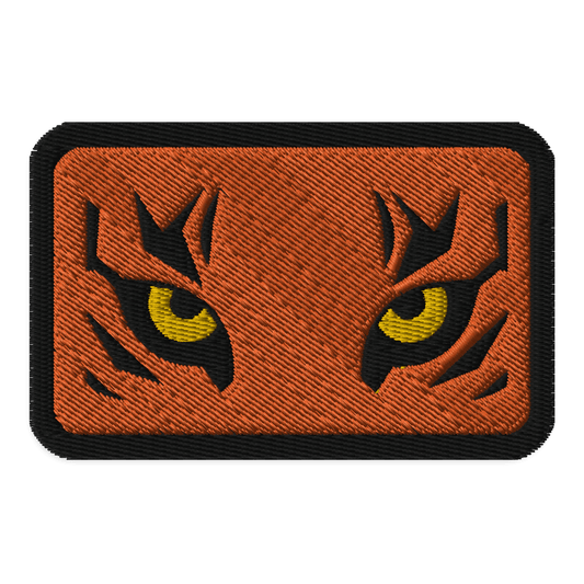 Artsy Patches: Eye of the Tiger - Red Pawn Shop