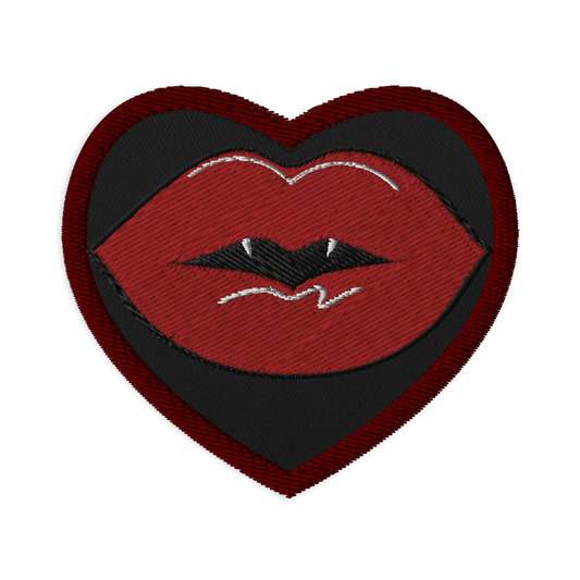 Artsy Patches: Fanged Kiss - Red Pawn Shop