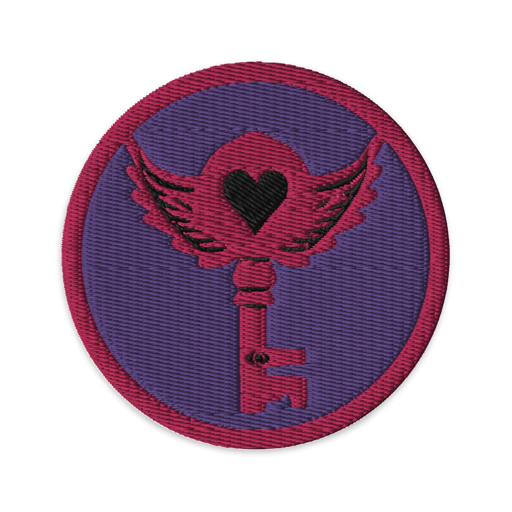 Key Club Patch Artsy Patches: Hazbin Key – Red Pawn Shop