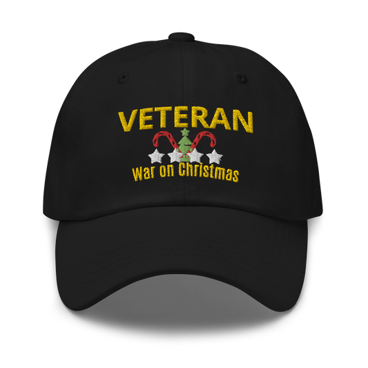 Headwear: "Christmas Veteran" Baseball Cap
