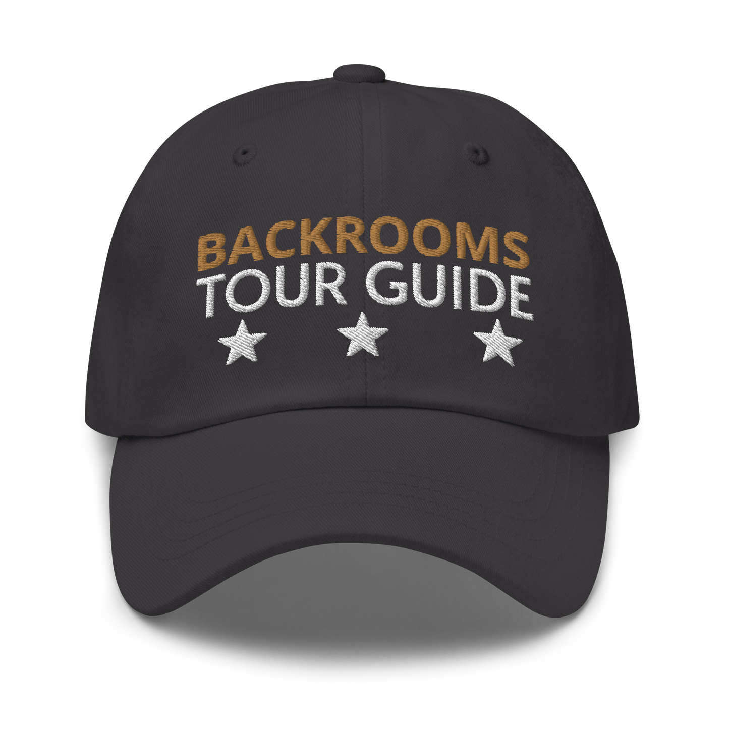 Headwear: "Backrooms Tour Guide" Baseball Cap