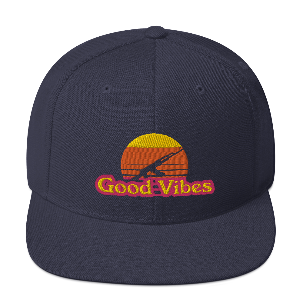 Headwear: "Good Vibes" Snapback Hat