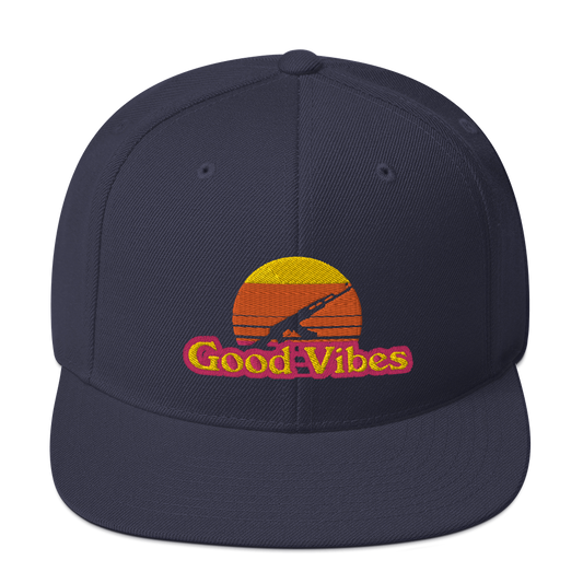 Headwear: "Good Vibes" Snapback Hat