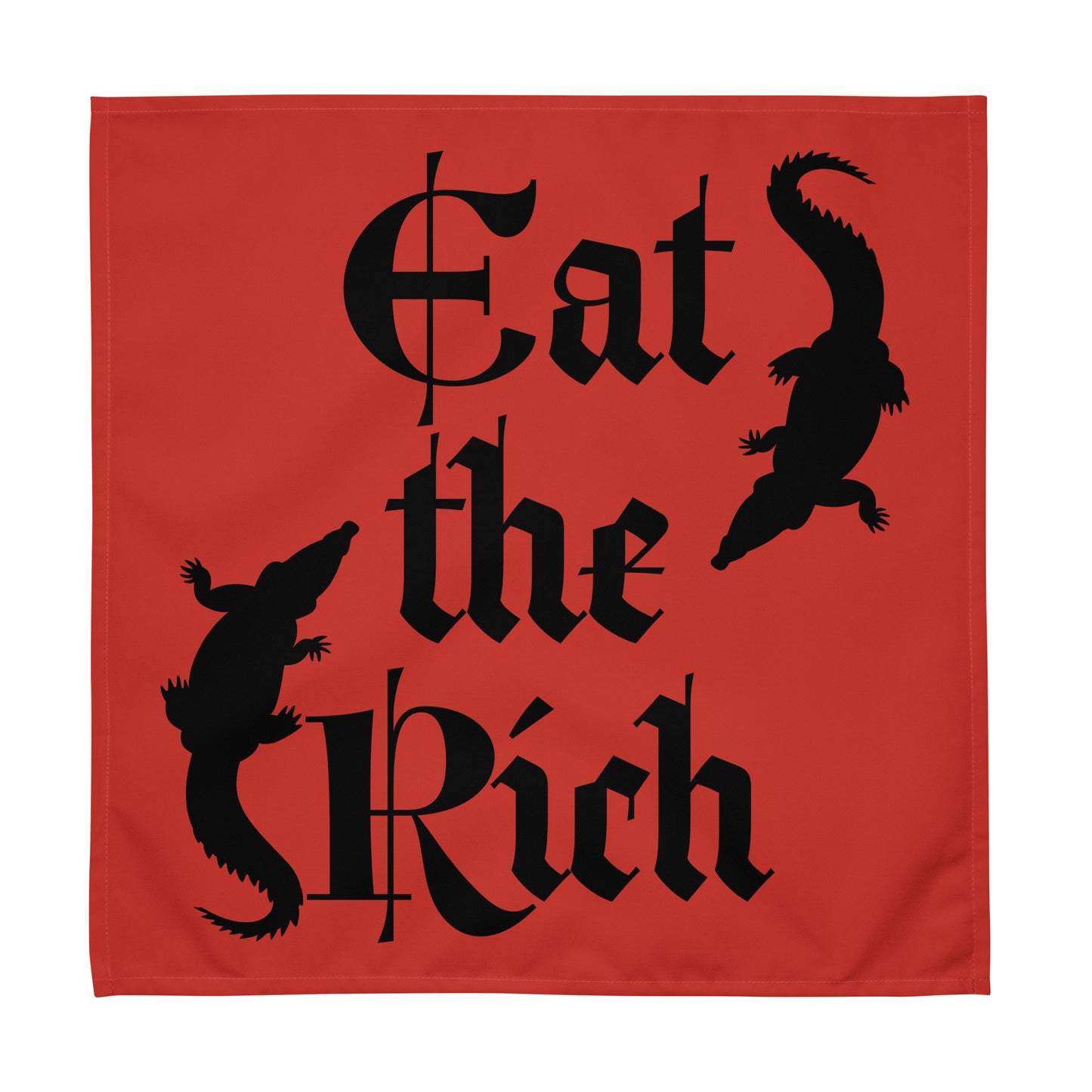 Homestuff: "Anarchy Alligator" Cloth Napkin Set