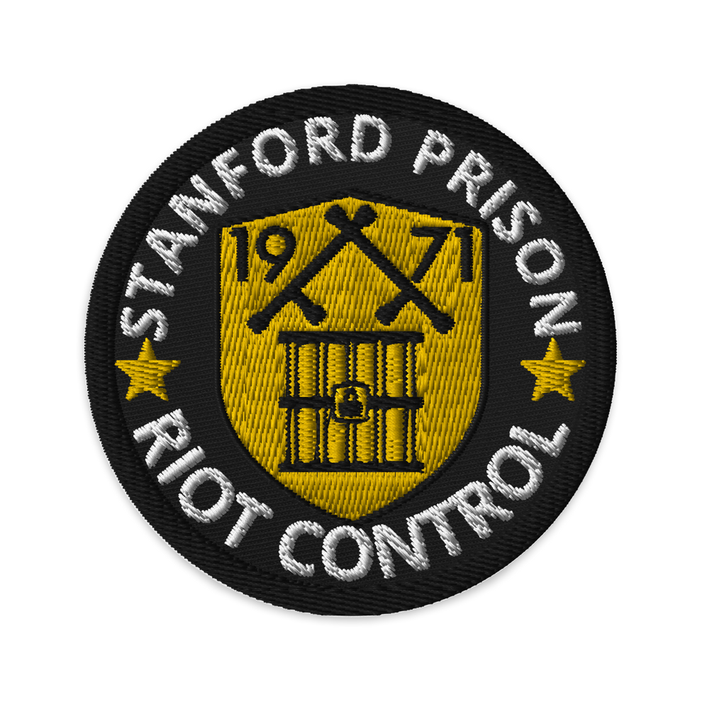 Identity Patches: Stanford Prison Riot Control – Red Pawn Shop
