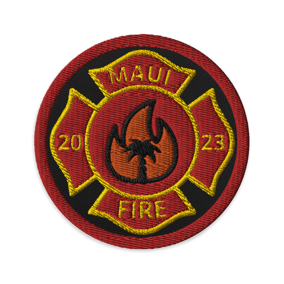 Fire Pawn Identity Patches: Maui Fire Department – Red Pawn Shop