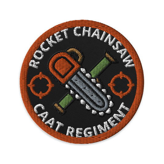Identity Patches: Rocket Chainsaw CAAT Regiment