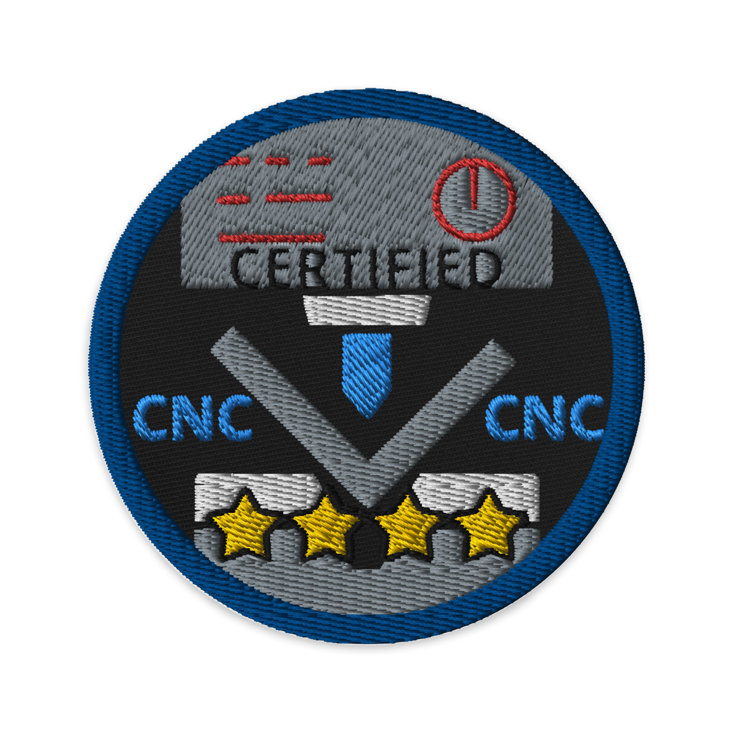 Identity Patches: Certified CNC Operator