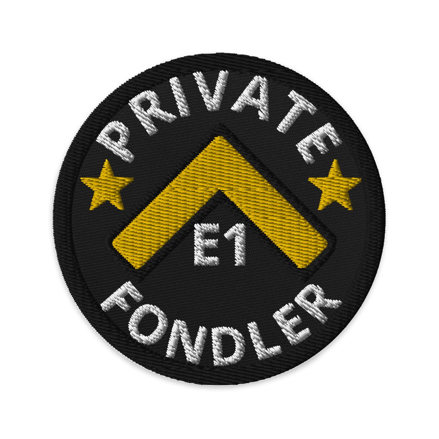 Identity Patches: Private John H. Fondler (E1)