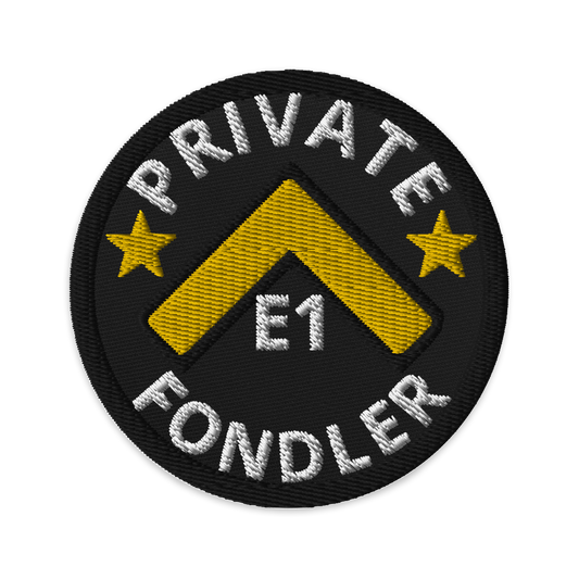 Identity Patches: Private John H. Fondler (E1)