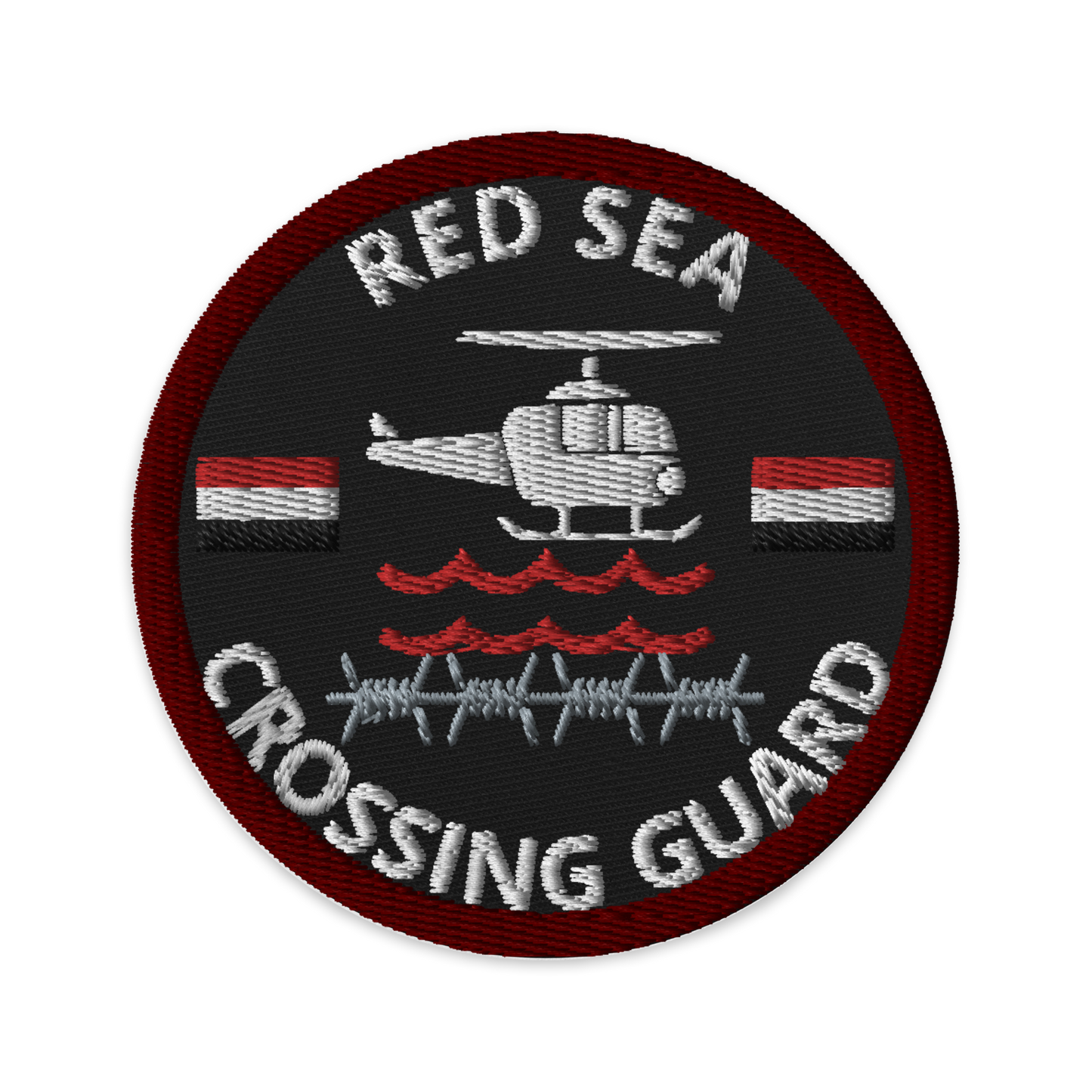 Identity Patches: Red Sea Crossing Guard
