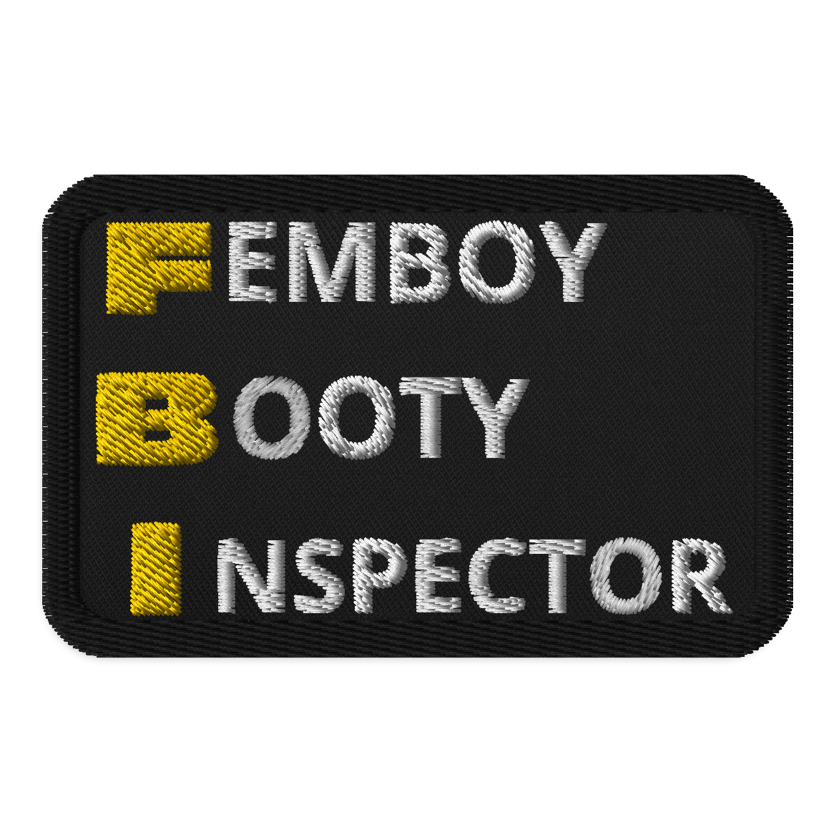 Lettered Fbi Patch Identity Patches: FBI – Red Pawn Shop