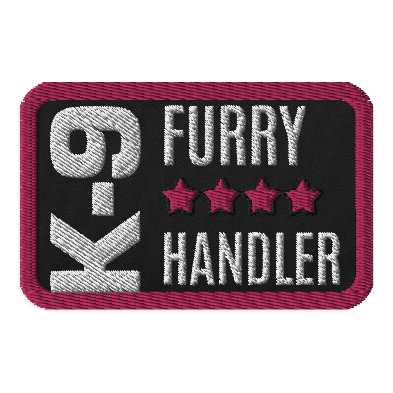 Identity Patches K9 Handler Red Pawn Shop