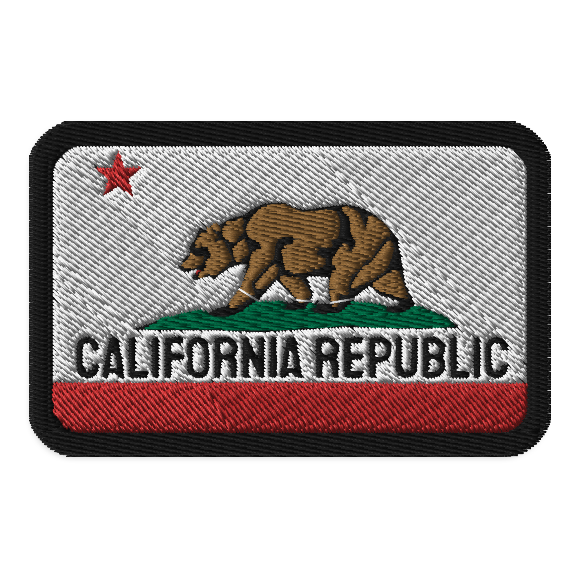 California Ric Patch Flag Patches: US State of California – Red Pawn Shop