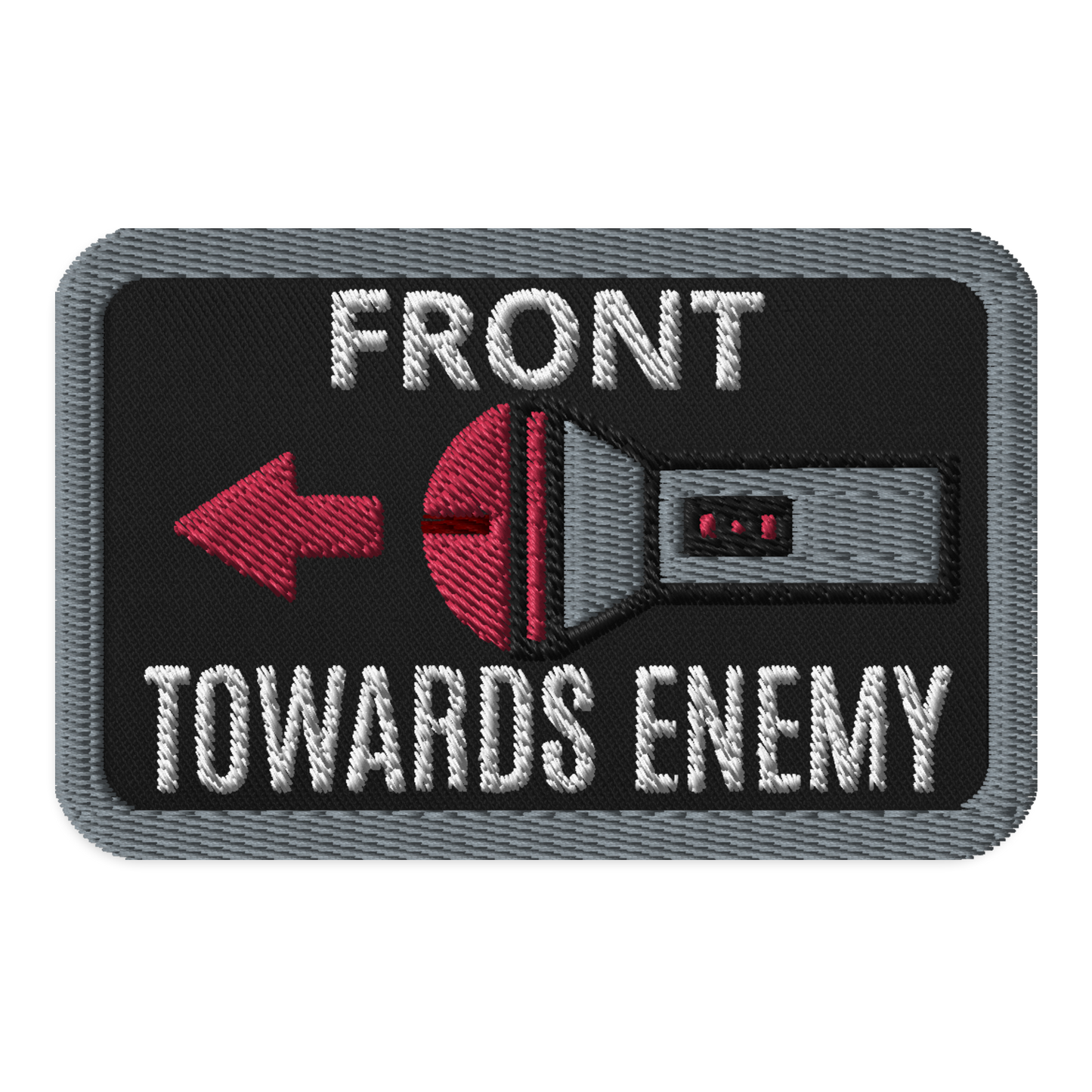 Meme Patches: Front Towards Enemy