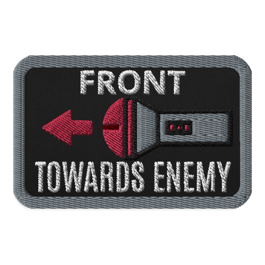 Meme Patches: Front Towards Enemy