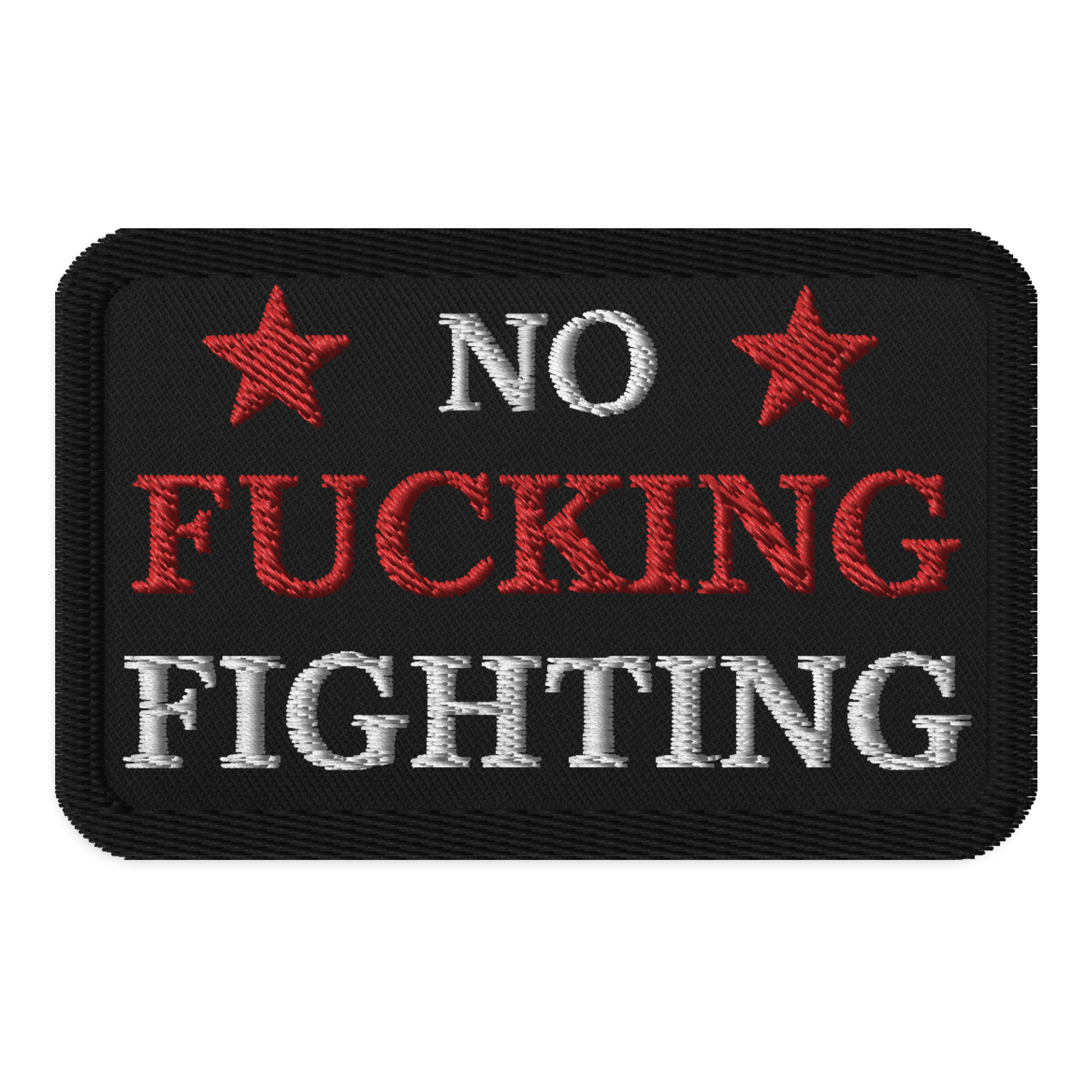 Meme Patches: No Fighting – Red Pawn Shop