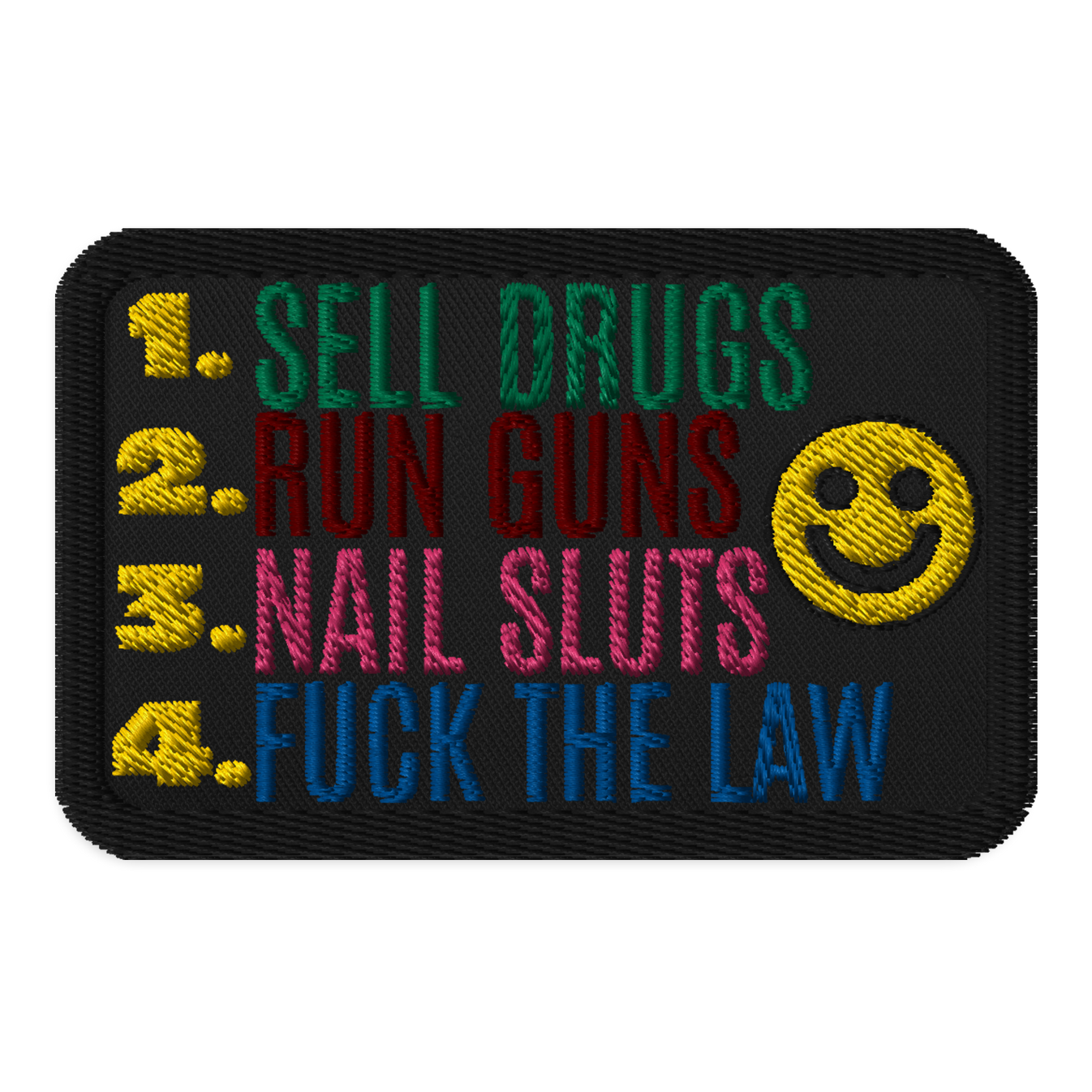 Meme Patches Colorful To Do List Red Pawn Shop