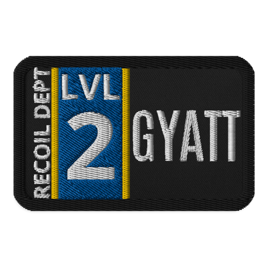 Identity Patches: Level Two Gyatt Officer, Department of Recoil