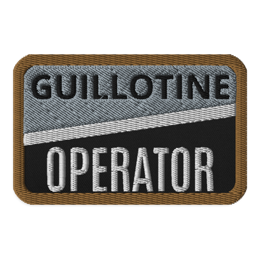 Rebel Patches: Guillotine Operator