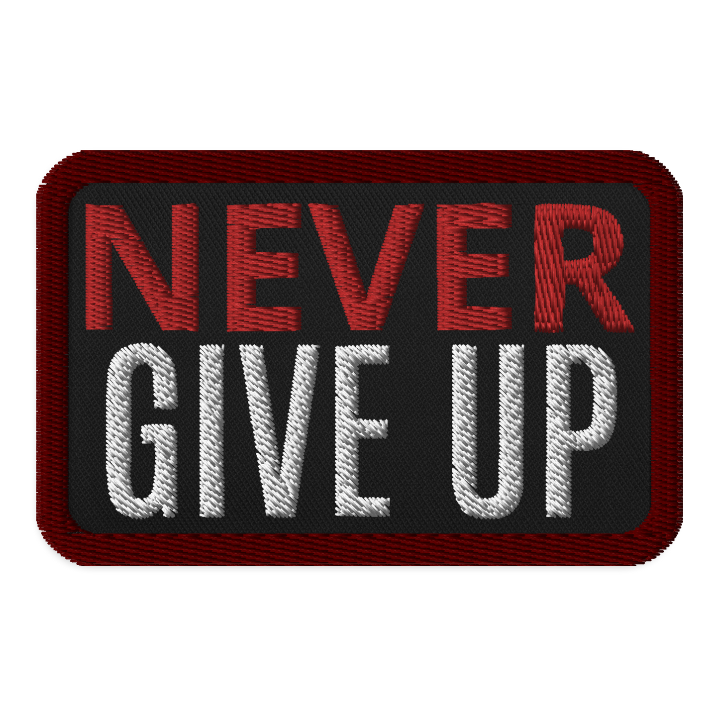 Meme Patches: Never Give Up