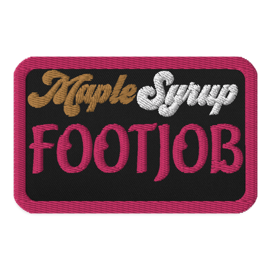 Meme Patches: Maple Syrup Footjob