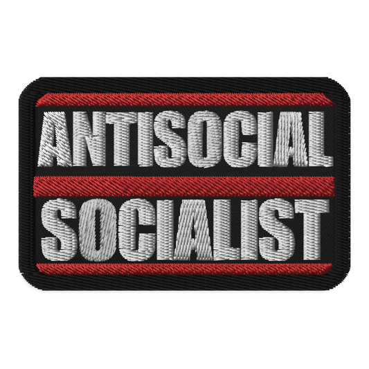 Rebel Patches: Antisocial Socialist
