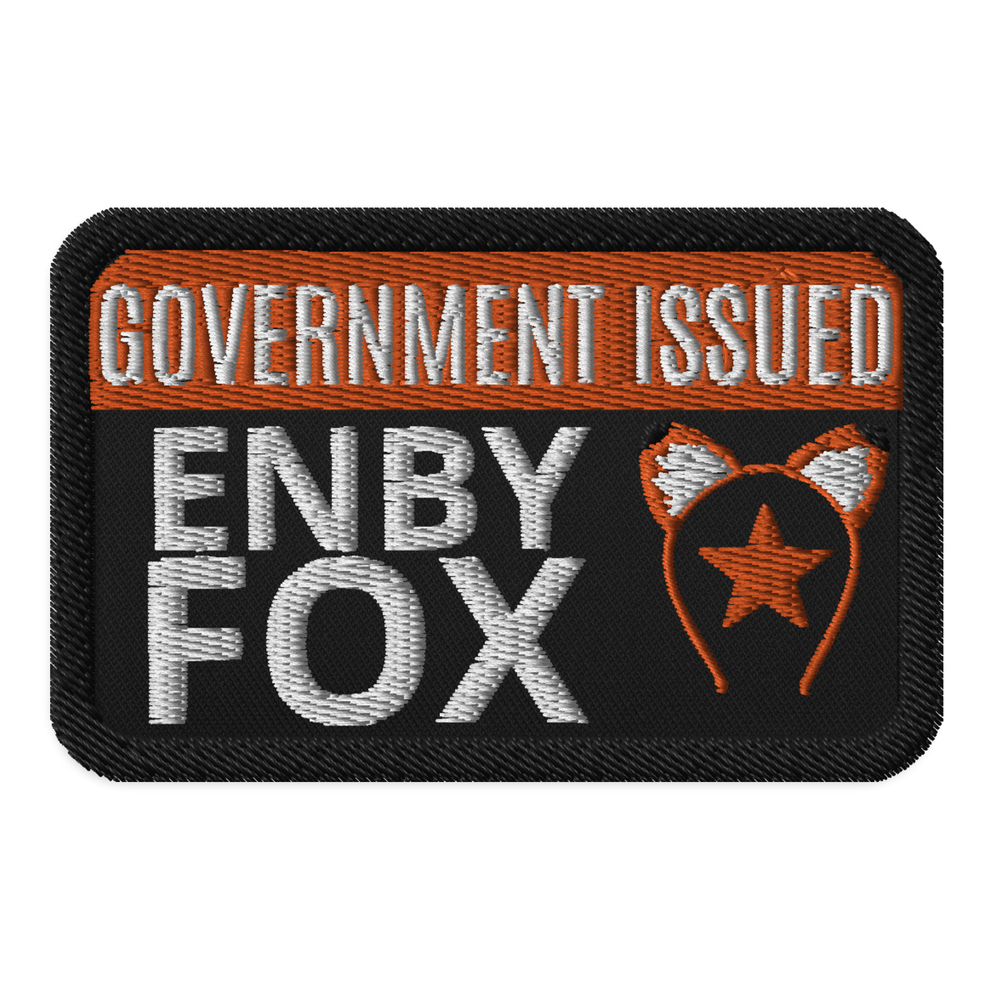 Identity Patches: G.I. Enby Fox